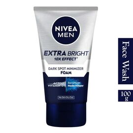 Nivea Men Extra Brightening Foam 100g