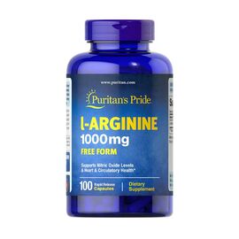 Puritan's Pride L-Arginine 1000mg 100 Capsules