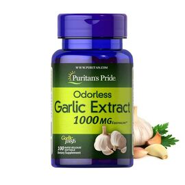 Puritan's Pride Odorless Garlic Extract 1000mg 100 Capsules