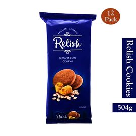 Relish Buffer & Oats Cookies 504g