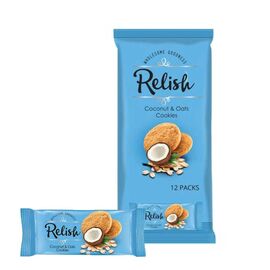 Relish Coconut & Oats Cookies 504g