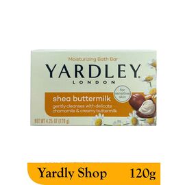 Yardley London Shea Butter Milk Bath Soap 120g