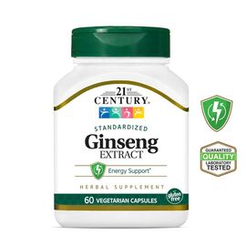 21st Century Ginseng Extract 60 Capsules