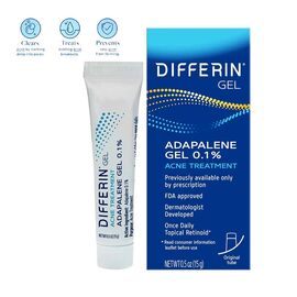 Differin Adapalene 0.1% Acne Treatment Gel 15g