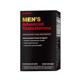 GNC Men's Advanced Testosterone 60 Capsules