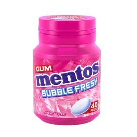 Mentos Bubble Fresh Sugar Free Chewing Gum 40pcs