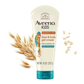 Aveeno Kids Sensitive Skin Face & Body Gel Cream 227g