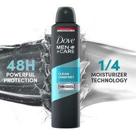 Dove Men+ Care Clean Comport Antiperspirant Spray 250ml