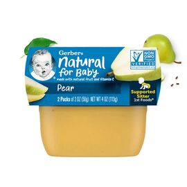 Gerber Natural Pear for Baby 2 Packs 113g