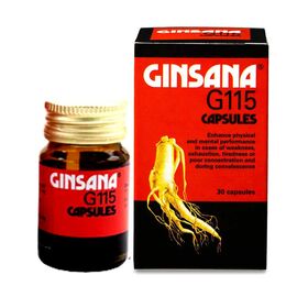 Ginsana G115 100mg 30 Capsules