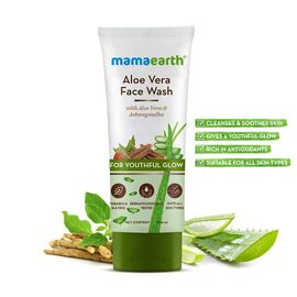 Mamaearth Aloe Vera Face Wash  100ml