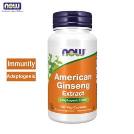 Now Ginseng Extract Herb 100 Capsules