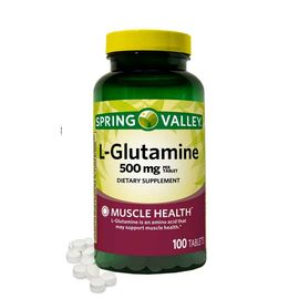 Spring Valley L-Glutamine 500mg 100 Tablets
