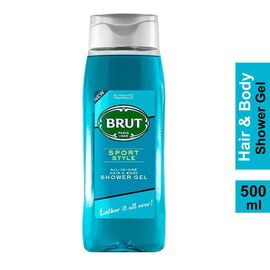 Brut Sport Style Hair & Body Shower Gel 500ml