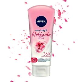 Nivea Rosy Bright Hokkaido Rose Whip Foam