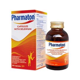 Pharmaton Capsules with Selenium 100 Capsules