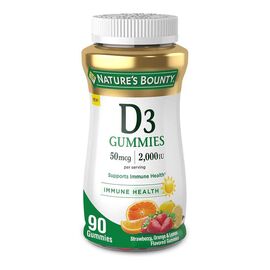 Nature's Bounty D3 Immune Health 90 Gummies