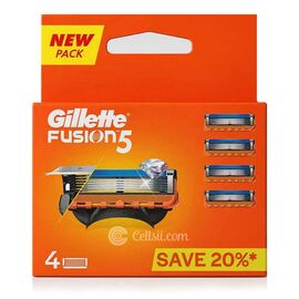 Gillette Fusion5 Razor Blades 4 Refills