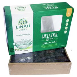 Linah Farms Medjool Premium Quality Dates (Khejur) 1Kg Box