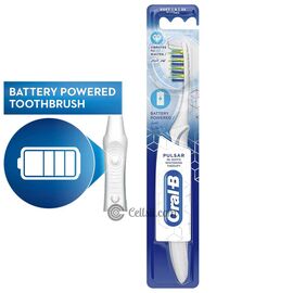 Oral-B Pulsar 3D White Battery Power Whitening Therapy Toothbrush