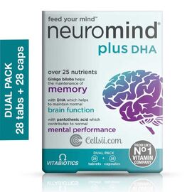 Vitabiotics Neuromind Plus DHA Dual Pack 28 Tabs + 28 Caps
