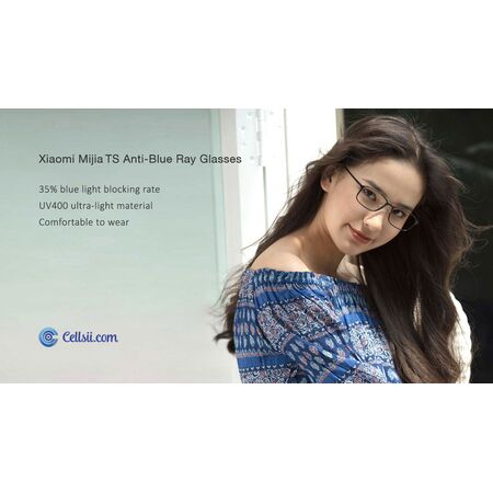 Xiaomi MiJia TS Anti-blue Ray Glasses UV Fatigue Proof Eye Protector