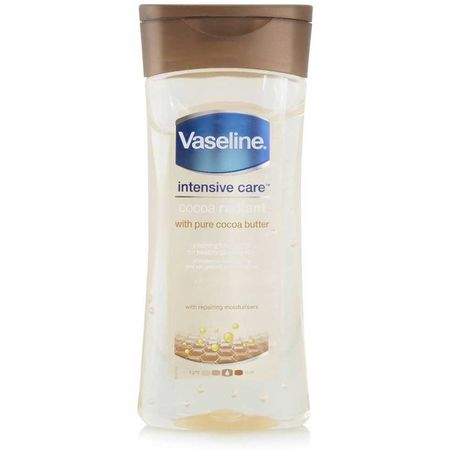 Vaseline Body Gel Oil Pure Cocoa Butter 200ml