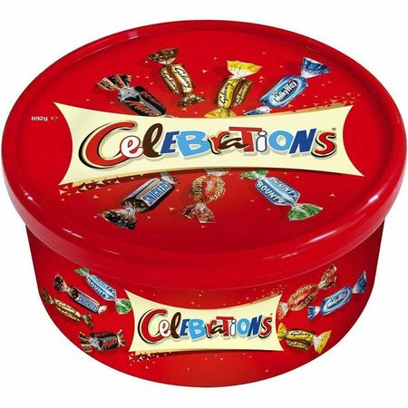 Celebration Chocolate Tub 600g