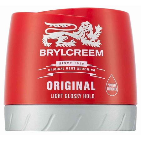 Brylcreem Original Light Glossy Hold Hair Styling Cream 125ml