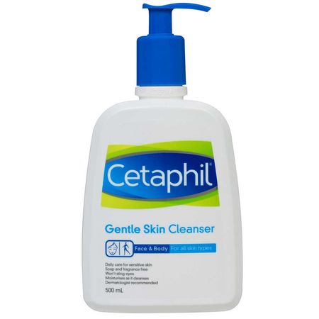 Cetaphil Gentle Skin Cleanser Face & Body 500ml