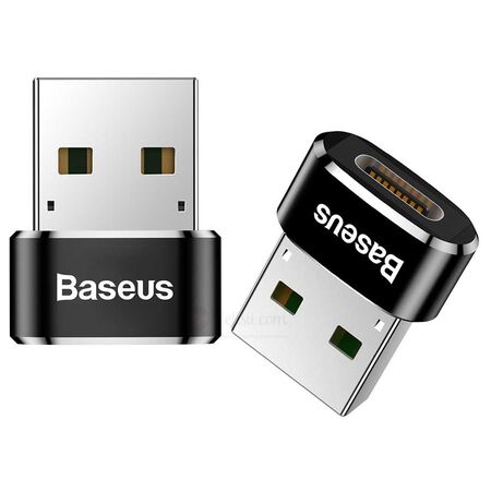 Baseus Mini Type-C Female to USB Male Adapter Converter Baseus Mini Type-C Female to USB Male Adapter Converter