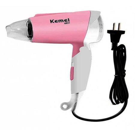 Kemei KM-6831 Low Noise Foldable Home Hair Dryer