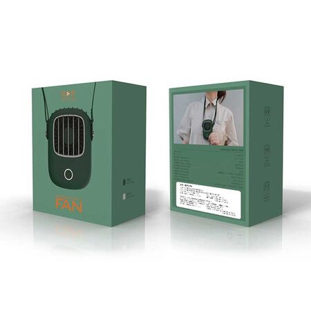 Totu Hanging Neck Fan Box Package