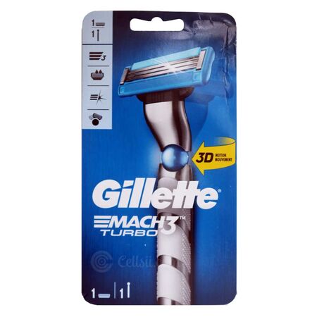 Gillette Mach3 Turbo 3D Razor