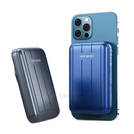 Rock Space P99 Magnetic Wireless Charger PD20W Power Bank 10000mAh Rock Space P99 Magnetic Wireless Charger PD20W Power Bank 10000mAh