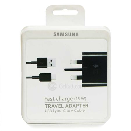 Samsung 15W Fast Charging Travel Adapter with Type C to A Cable Package Box