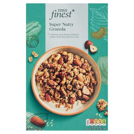 Tesco Finest Super Nutty Granola 500G