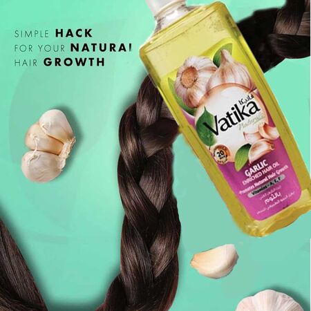 Vatika Garlic Enriched Hair Oil