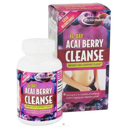 Applied Nutrition 14 Day Acai Berry Cleanse Tablets 56 Count Applied Nutrition 14 Day Acai Berry Cleanse Tablets 56 Count