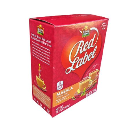 Brooke Bond Red Label Black Tea Masala 400g Brooke Bond Red Label Black Tea Masala 400g