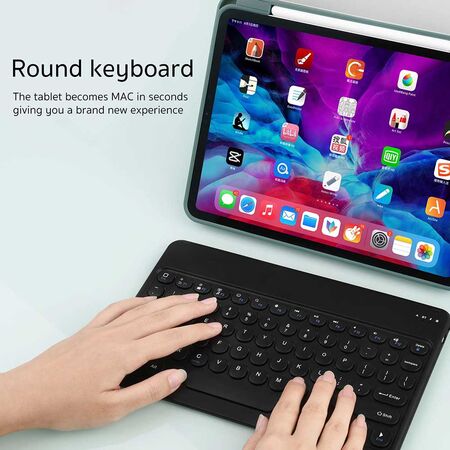 COTEetCI Smart KeyBoard Pad Case with Touch Pad for iPad