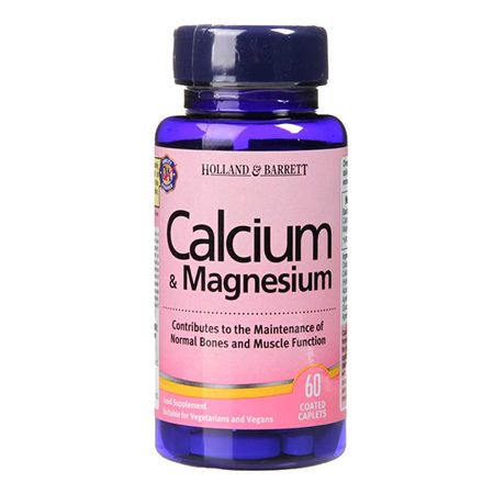 Holland & Barrett Calcium & Magnesium 60 Capsules