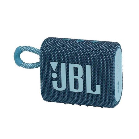 JBL Go 3 Portable Waterproof Speaker blue
