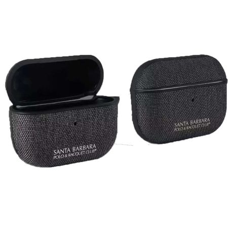Luxury Santa Barbara Knit Fabric Cloth Case for AirPods 3