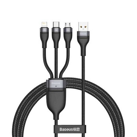 Baseus Flash Series 3 in 1 Fast Charging 66W Data Cable