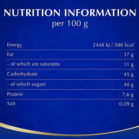 Features of Lindt Dark Chocolate Spread 200g