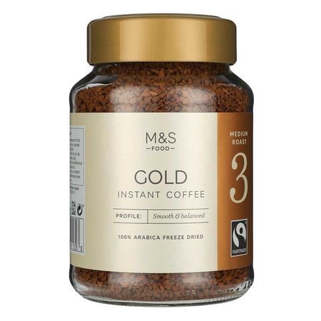 M&S Fairtrade Gold Freeze Dried Instant Coffee 200g