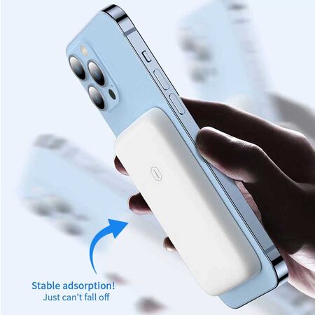 WiWU Snap Cube Magnetic Wireless Power Bank 5000mAh
