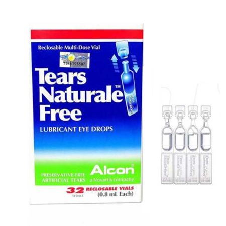 Alcon Tears Naturale Free Eye Drops 0.8ml