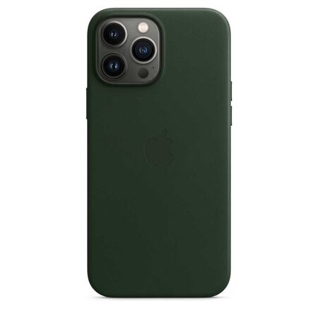Apple Original Leather Case with MagSafe for iPhone Green Apple Original Leather Case with MagSafe for iPhone Green